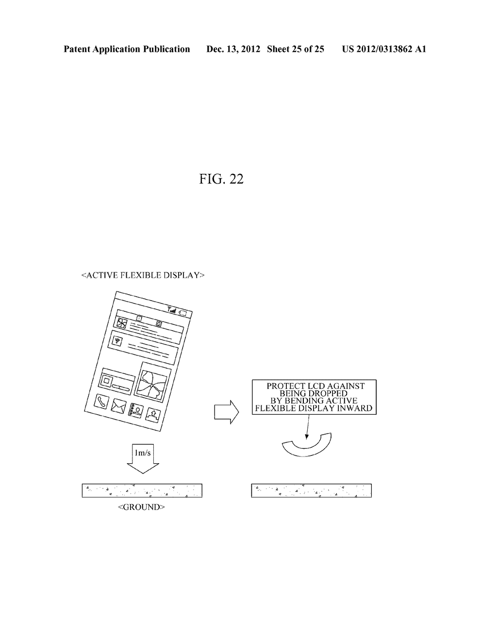 ACTIVE FLEXIBLE DISPLAY AND METHOD FOR CONTROLLING THE SAME - diagram, schematic, and image 26