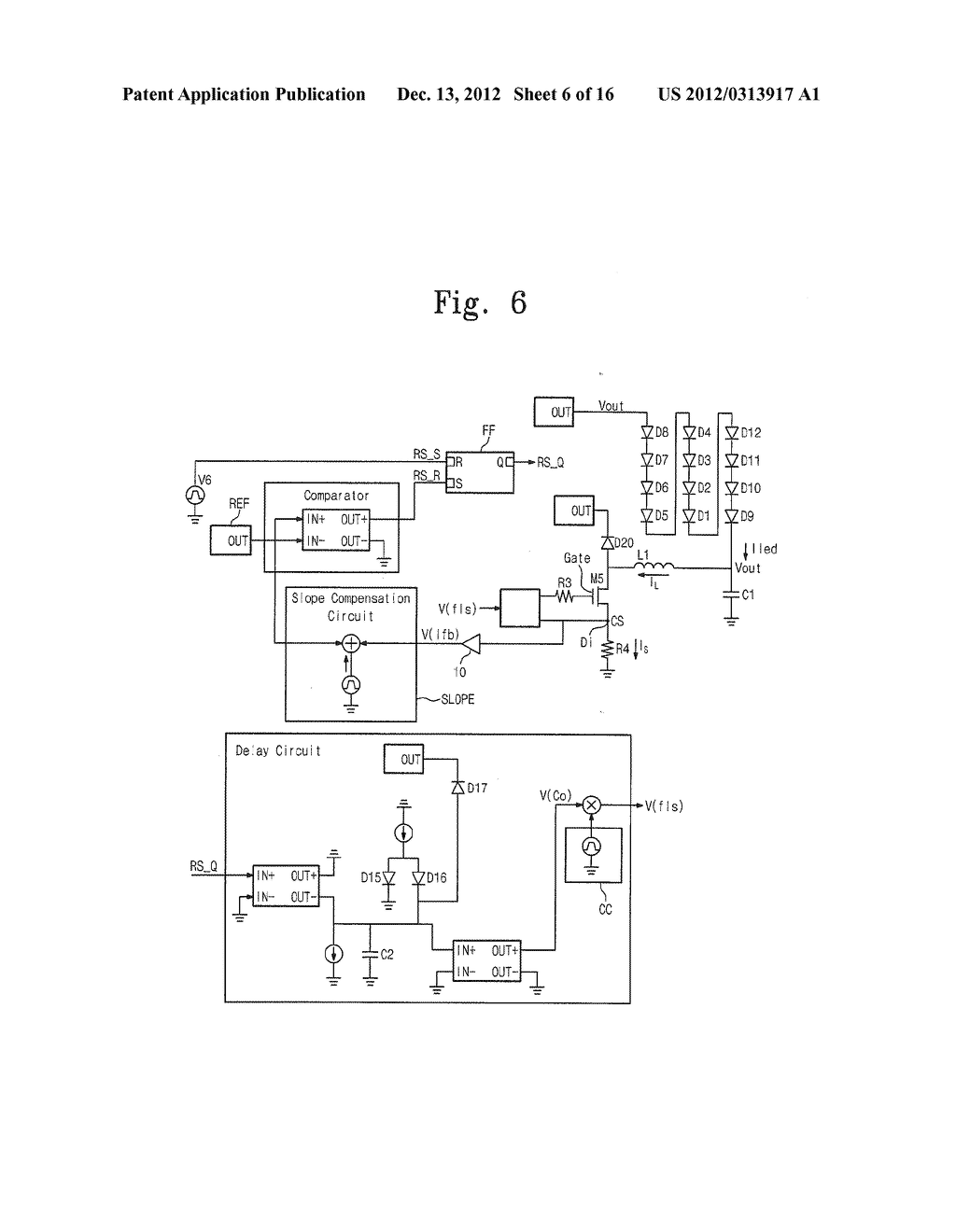 CONSTANT CURRENT DRIVING CIRCUIT AND LIGHT EMITTING DIODE BACKLIGHT     APPARATUS USING THE SAME - diagram, schematic, and image 07