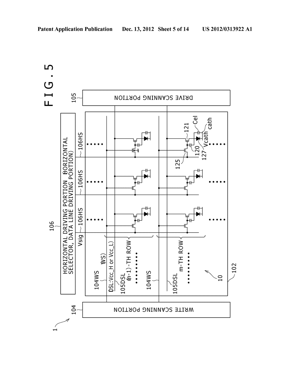 DISPLAY DEVICE, PIXEL CIRCUIT, ELECTRONIC APPARATUS, AND METHOD OF DRIVING     DISPLAY DEVICE - diagram, schematic, and image 06