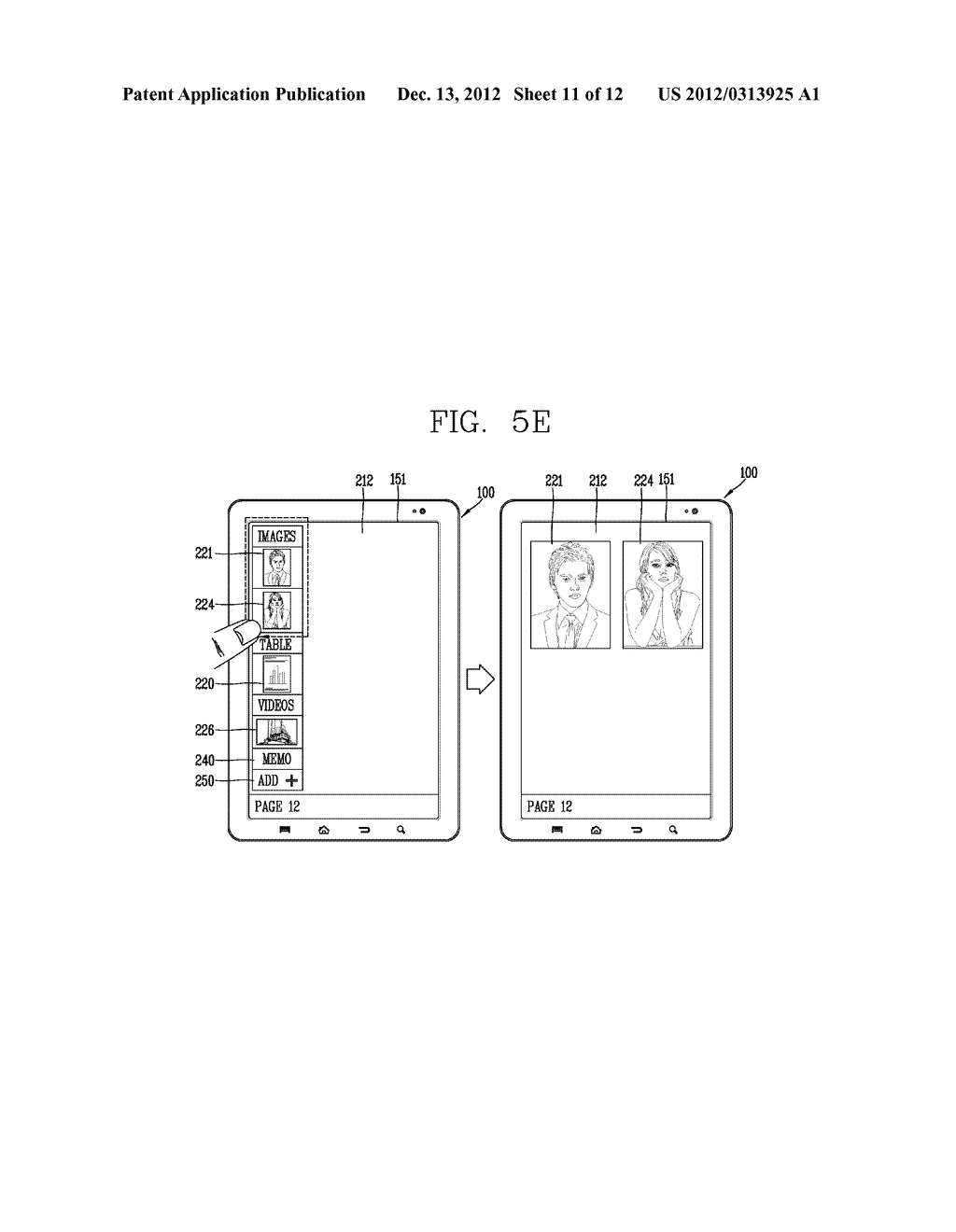 MOBILE DEVICE AND METHOD OF CONTROLLING MOBILE DEVICE - diagram, schematic, and image 12