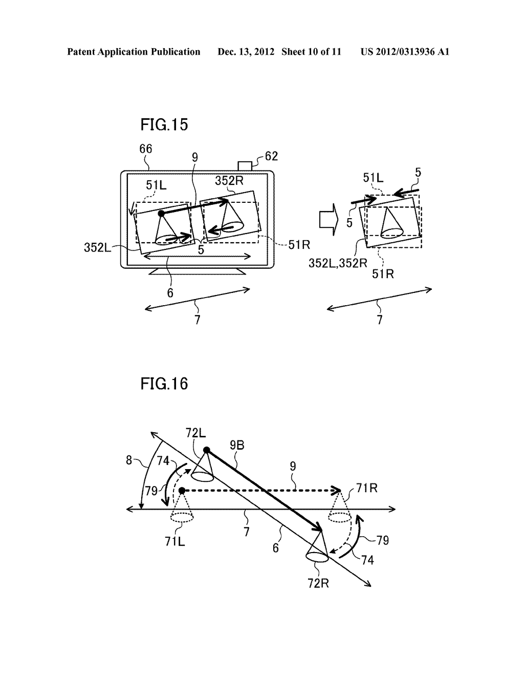 STEREOSCOPIC DISPLAY SYSTEM AND STEREOSCOPIC GLASSES - diagram, schematic, and image 11