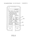 APPARATUS AND METHOD FOR SCROLLING IN DEVICE WITH TOUCH SCREEN diagram and image