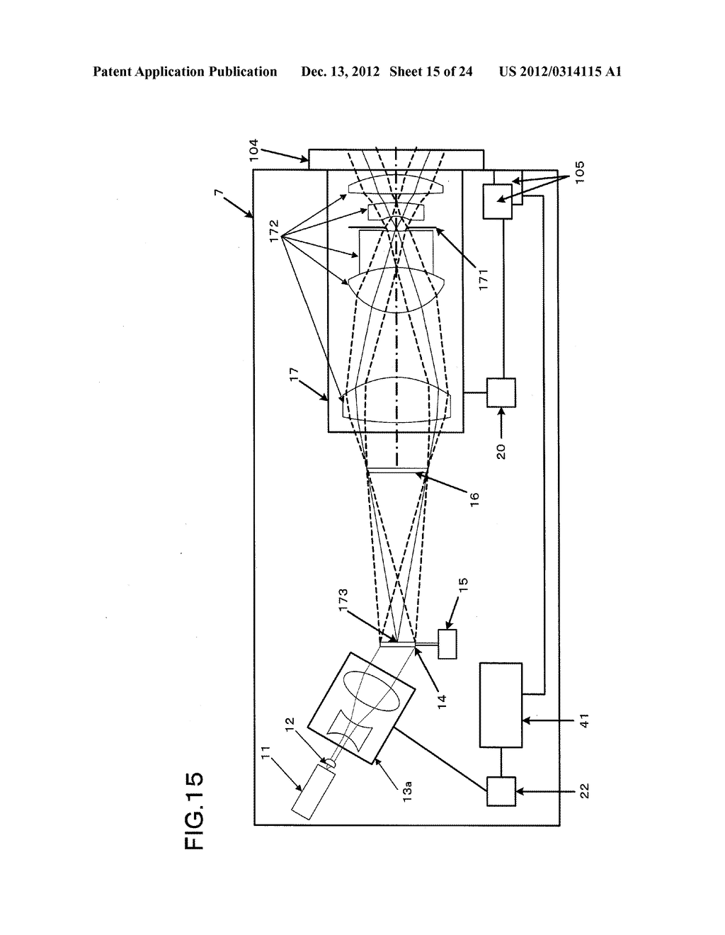 PROJECTOR AND IMAGE CAPTURING APPARATUS - diagram, schematic, and image 16