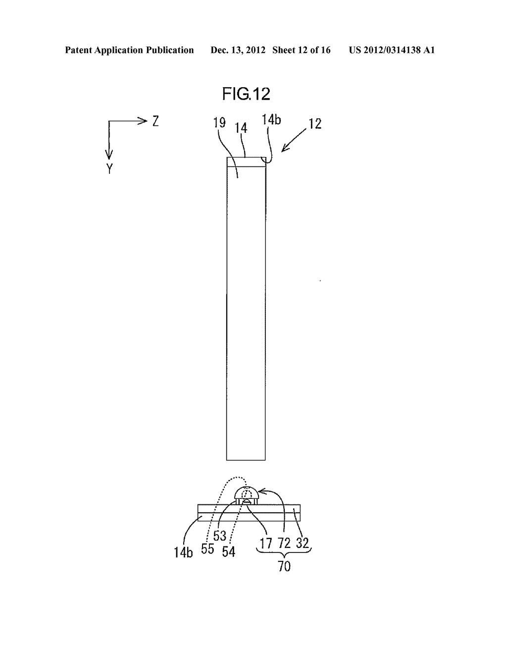 LIGHTING DEVICE, DISPLAY DEVICE AND TELEVISION RECEIVER - diagram, schematic, and image 13