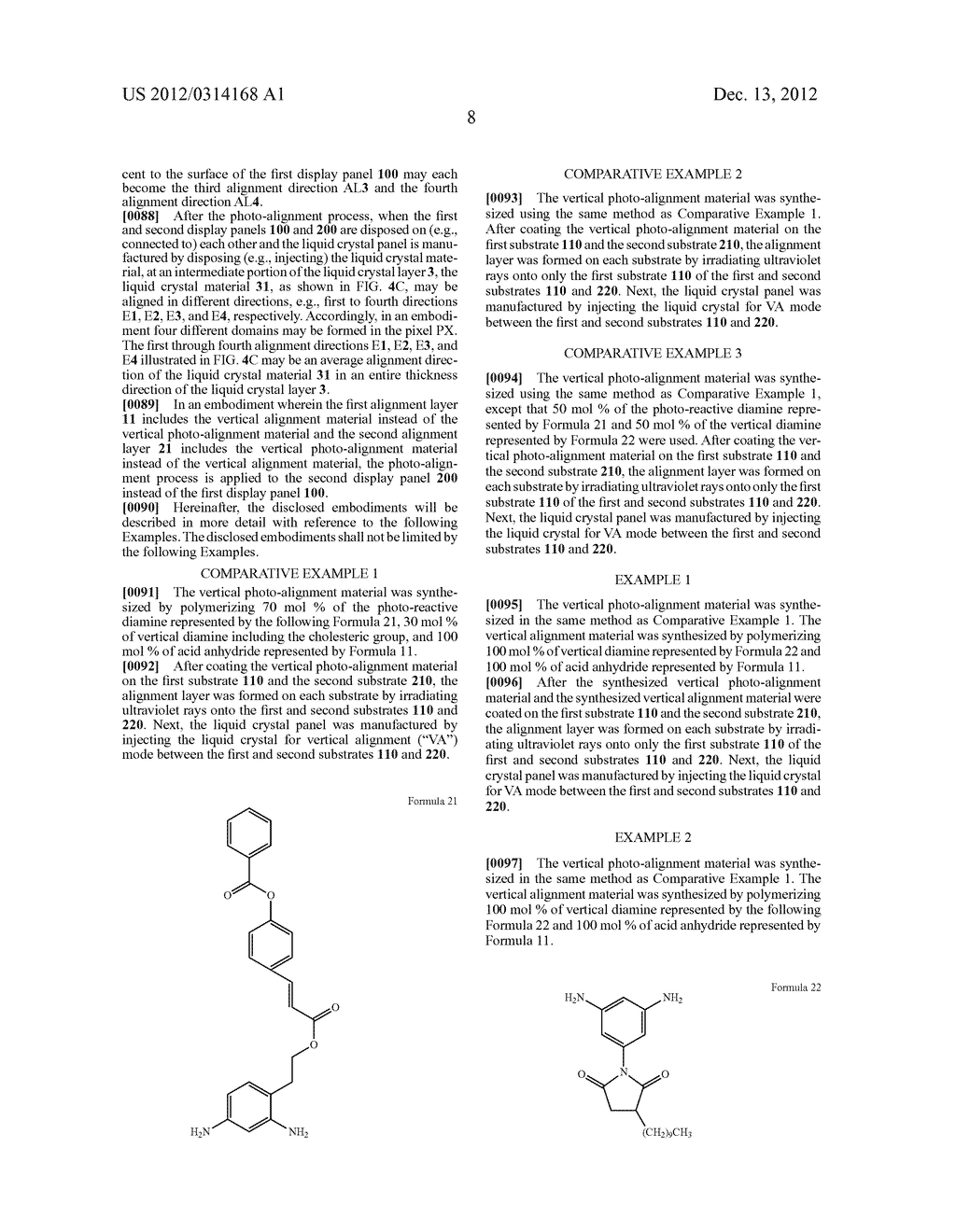 LIQUID CRYSTAL DISPLAY AND METHOD FOR MANUFACTURING THE SAME - diagram, schematic, and image 23