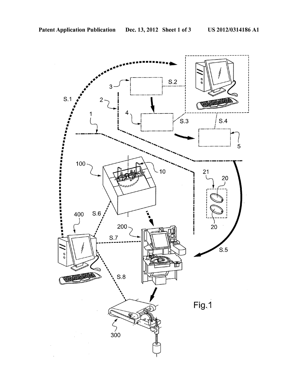 METHOD OF PREPARING AN OPHTHALMIC LENS FITTED WITH A MEMORY MARK - diagram, schematic, and image 02