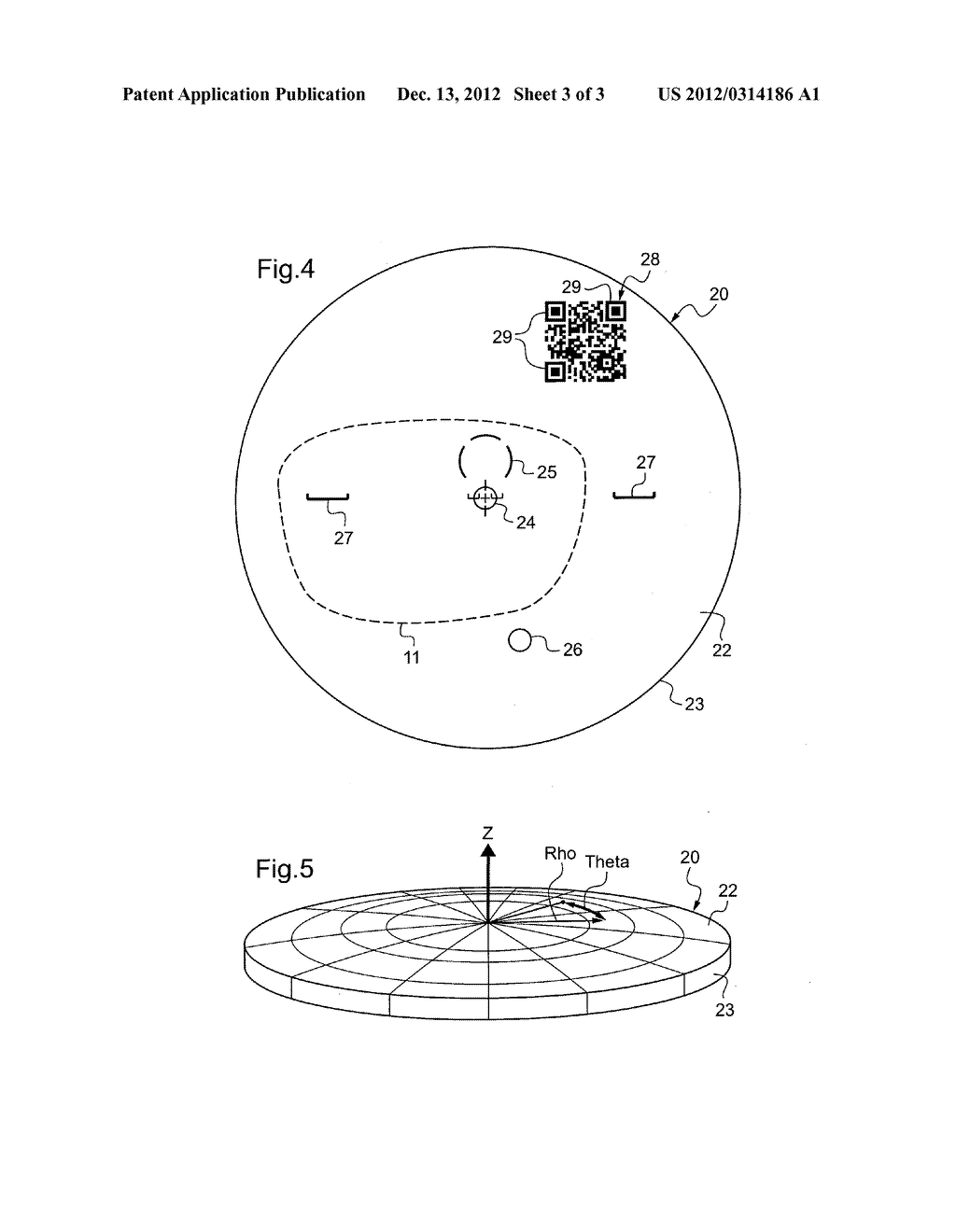 METHOD OF PREPARING AN OPHTHALMIC LENS FITTED WITH A MEMORY MARK - diagram, schematic, and image 04