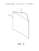 FOLDABLE PROJECTION SCREEN diagram and image