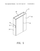 FOLDABLE PROJECTION SCREEN diagram and image