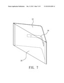 FOLDABLE PROJECTION SCREEN diagram and image