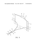 FOLDABLE PROJECTION SCREEN diagram and image