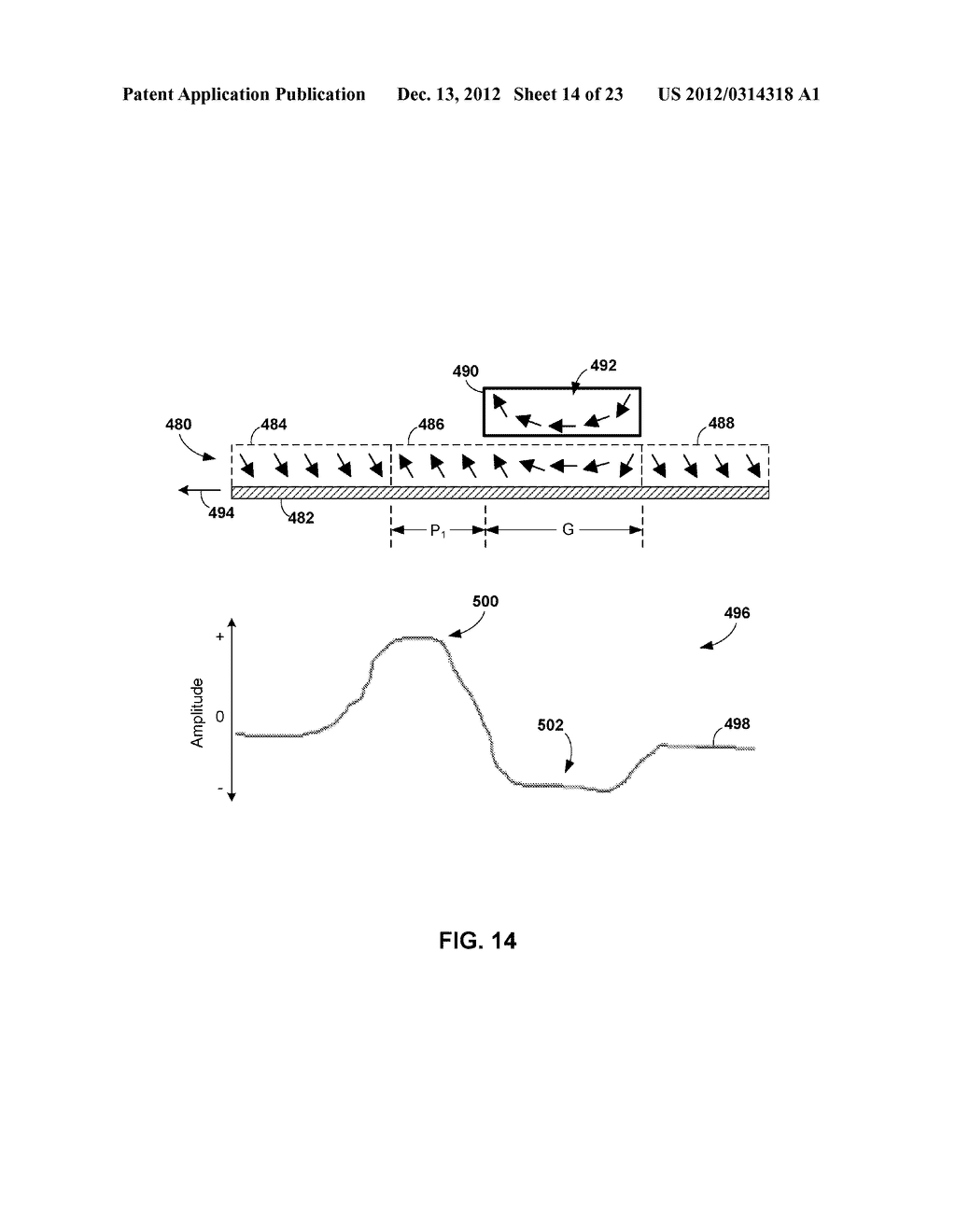 Continuous Biasing and Servowriting of Magnetic Storage Media having     Perpendicular Anisotrophy - diagram, schematic, and image 15