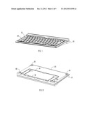 KEYBOARD DEVICE CAPABLE OF SUPPORTING A TABLET PERSONAL COMPUTER diagram and image