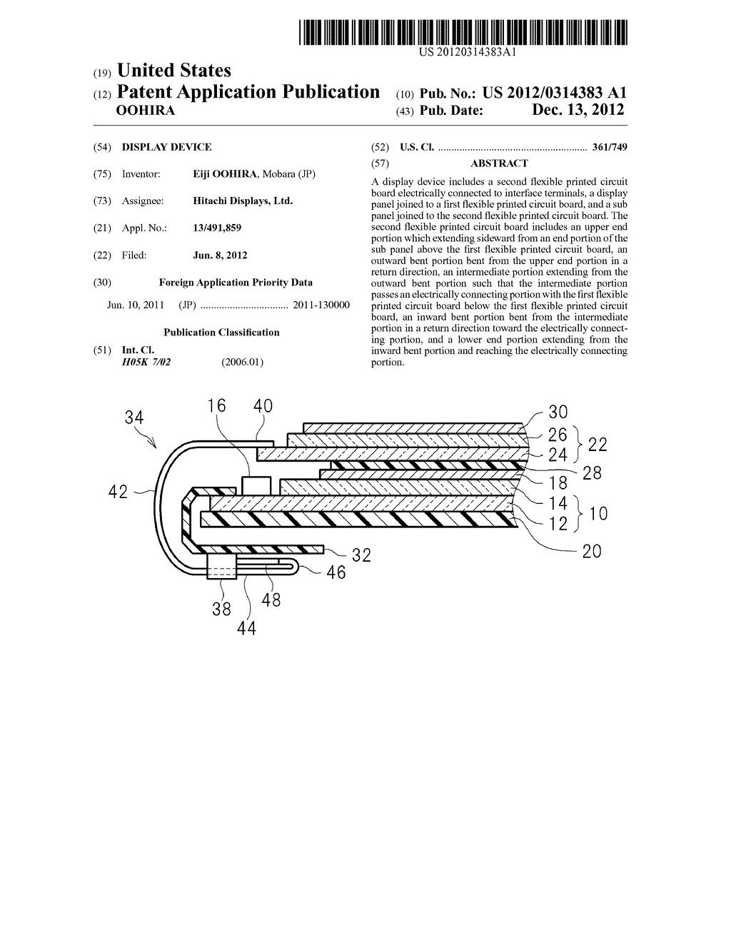 DISPLAY DEVICE - diagram, schematic, and image 01