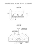 LIGHT EMITTING DEVICE ASSEMBLY, SURFACE LIGHT SOURCE DEVICE, LIQUID     CRYSTAL DISPLAY DEVICE ASSEMBLY, AND LIGHT OUTPUT MEMBER diagram and image