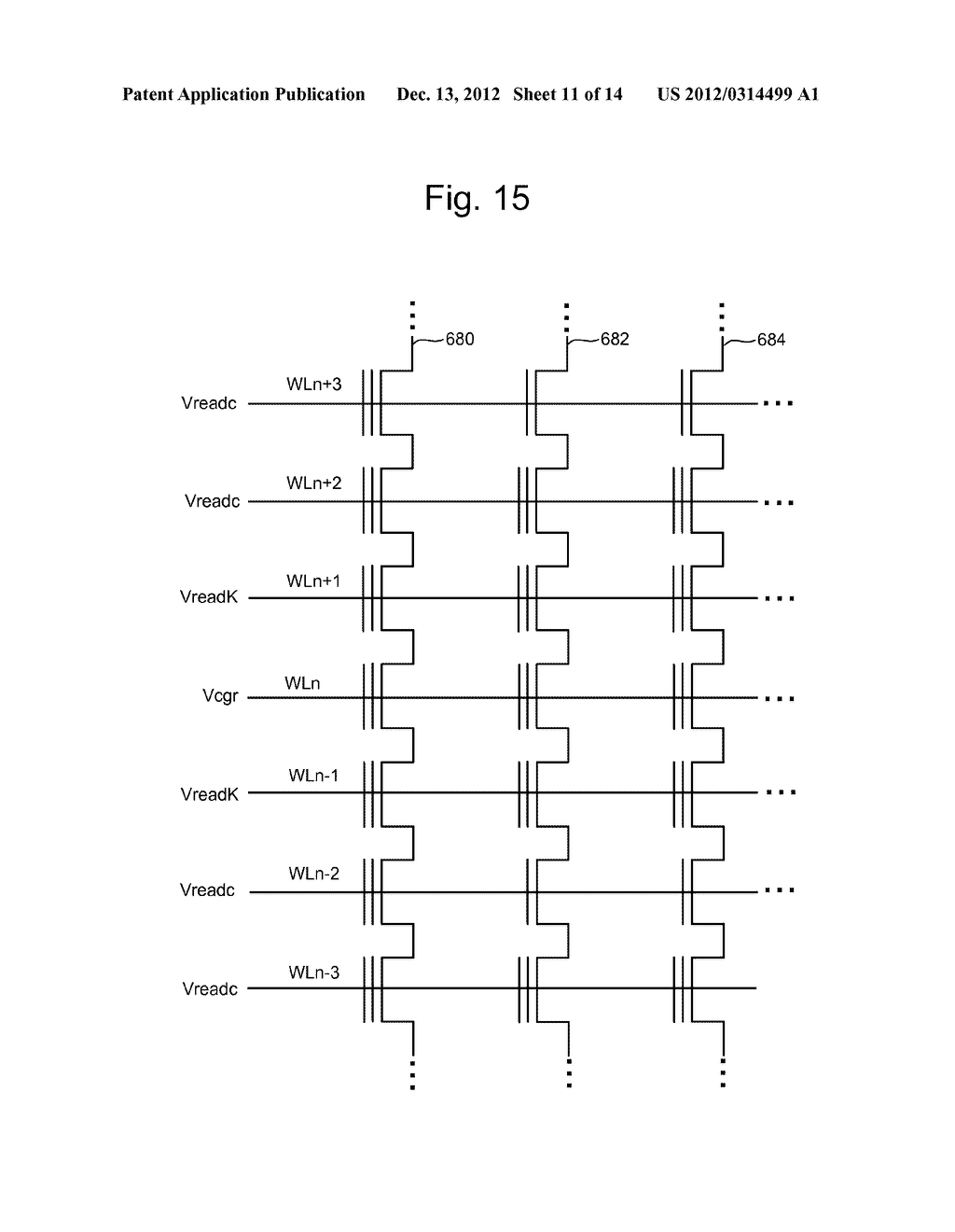 INTELLIGENT SHIFTING OF READ PASS VOLTAGES FOR NON-VOLATILE STORAGE - diagram, schematic, and image 12