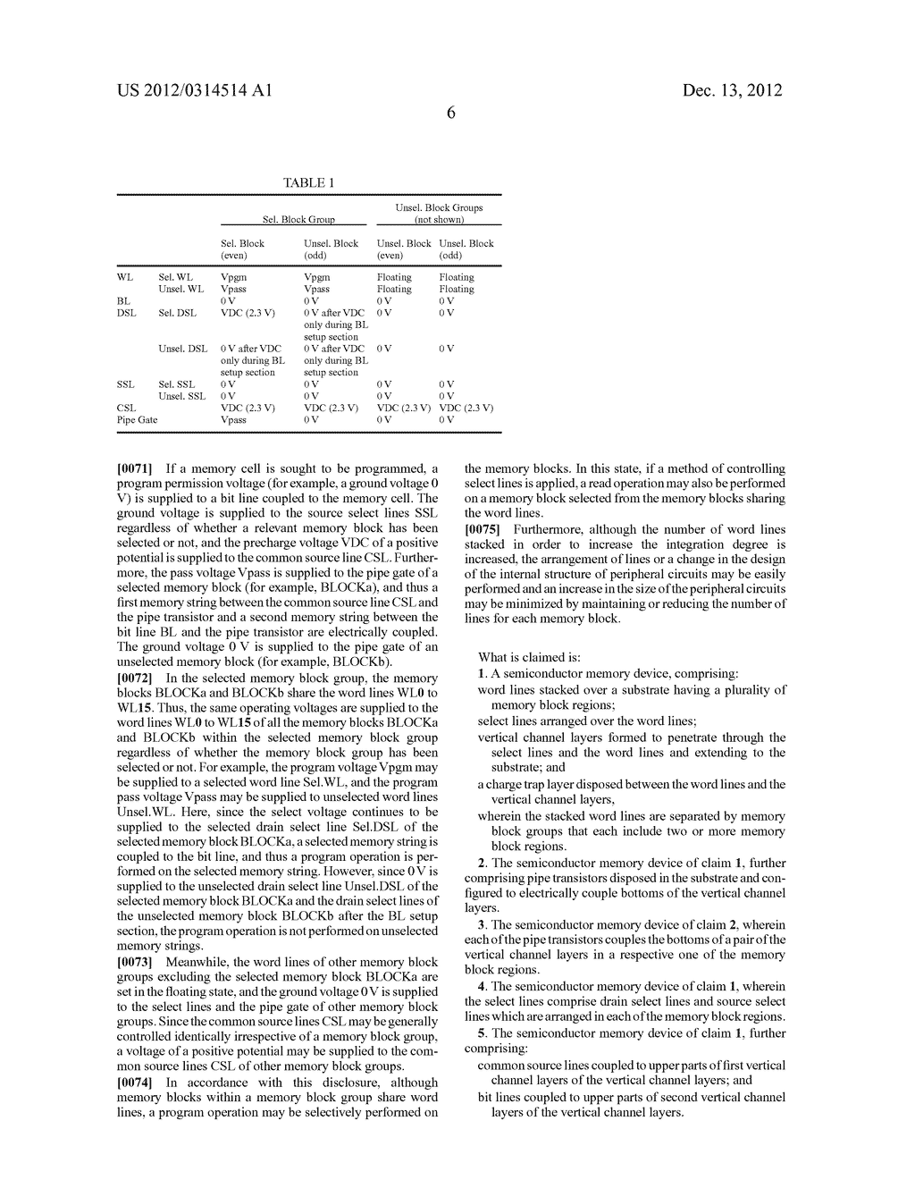 SEMICONDUCTOR MEMORY DEVICE - diagram, schematic, and image 19