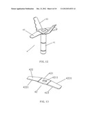 STIRRING BLADE GROUP STRUCTURE AND STIRRING DEVICE USING THE SAME diagram and image