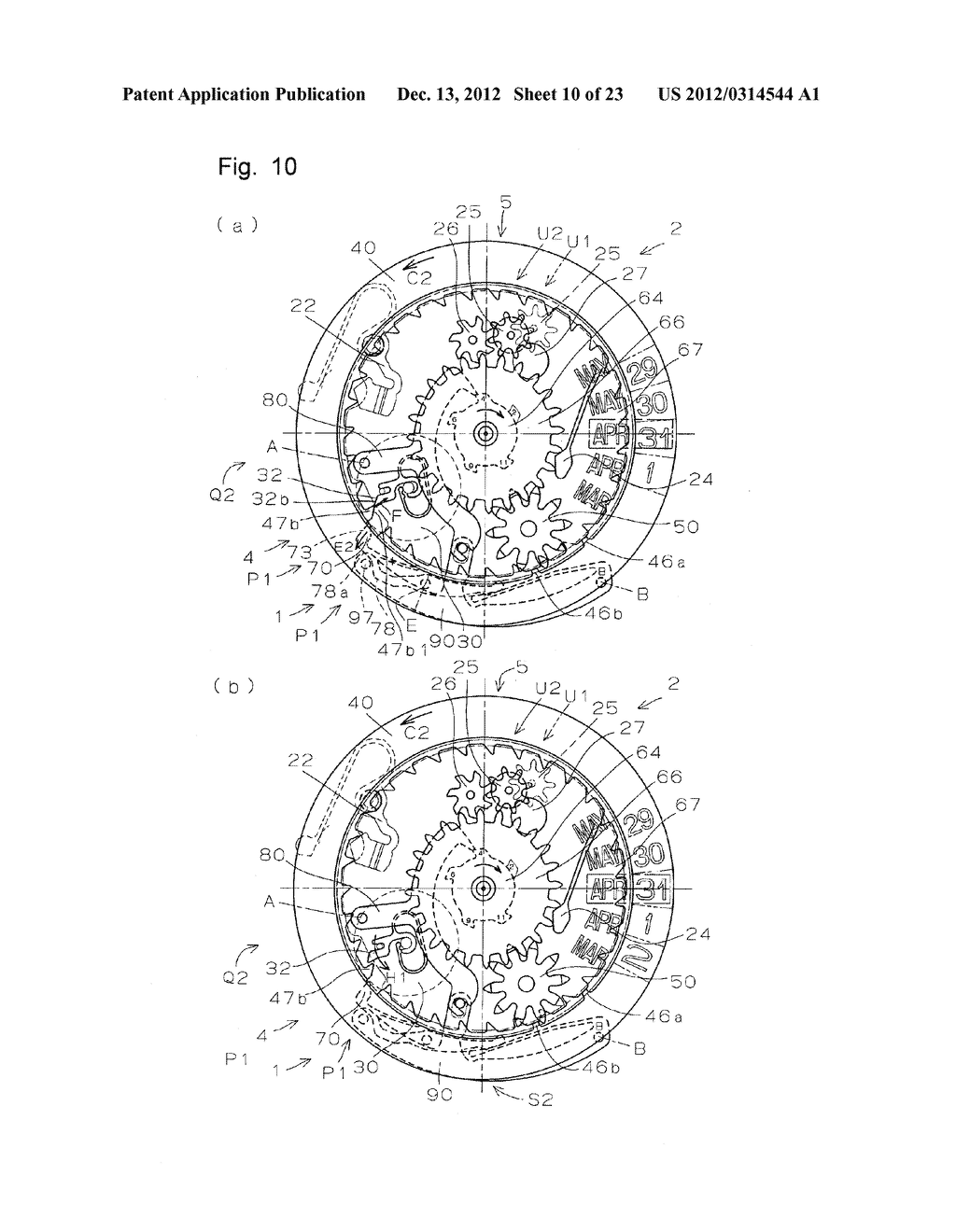 CALENDAR MECHANISM AND TIMEPIECE HAVING THE SAME - diagram, schematic, and image 11