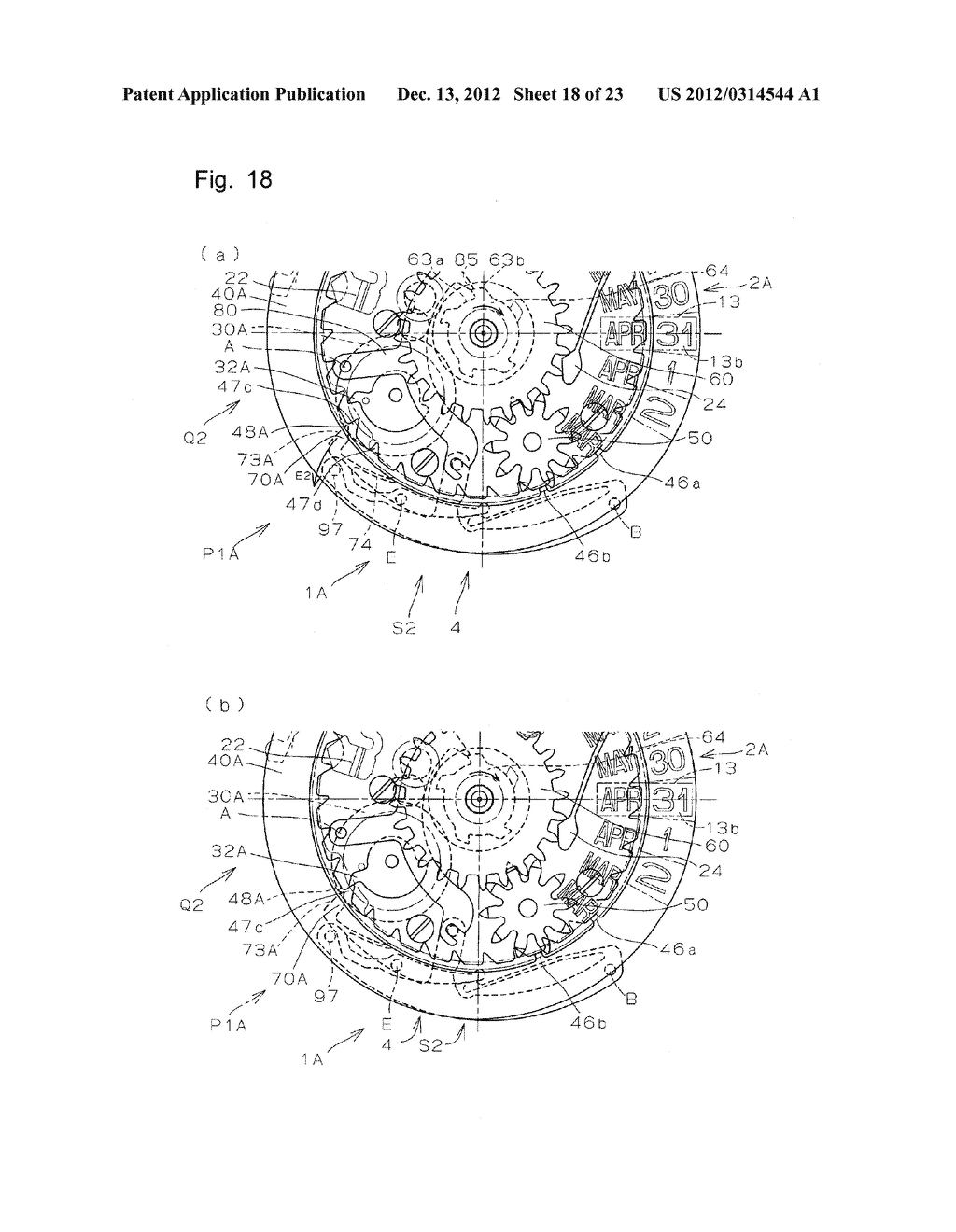 CALENDAR MECHANISM AND TIMEPIECE HAVING THE SAME - diagram, schematic, and image 19