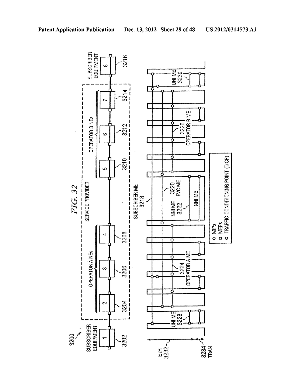 SYSTEM AND METHOD FOR MONITORING AND ALTERING PERFORMANCE OF A PACKET     NETWORK - diagram, schematic, and image 30