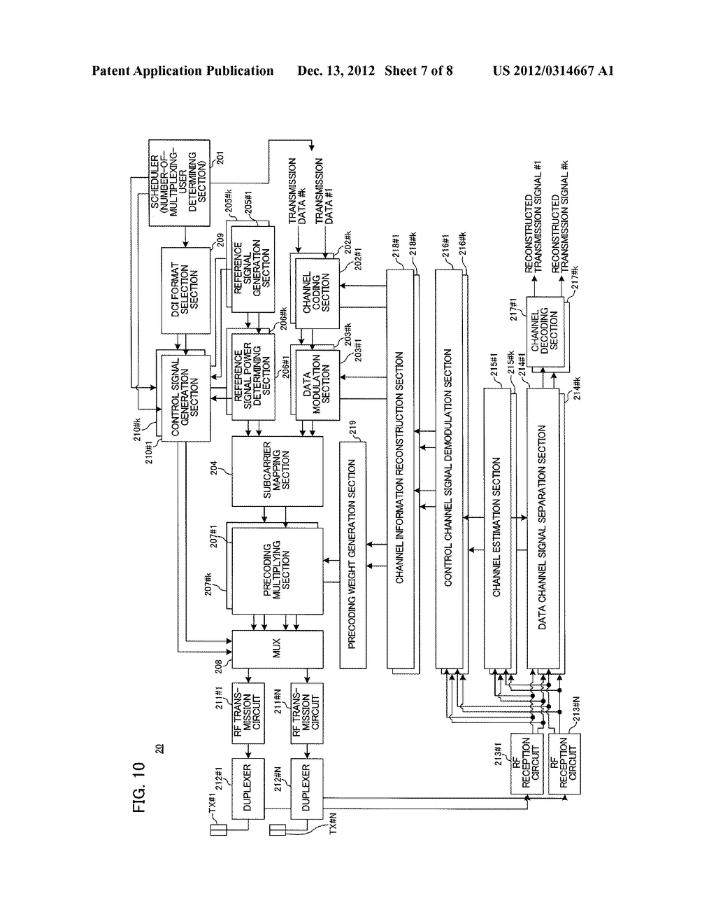 BASE STATION APPARATUS, MOBILE STATION APPARATUS AND CONTROL INFORMATION     TRANSMISSION METHOD - diagram, schematic, and image 08