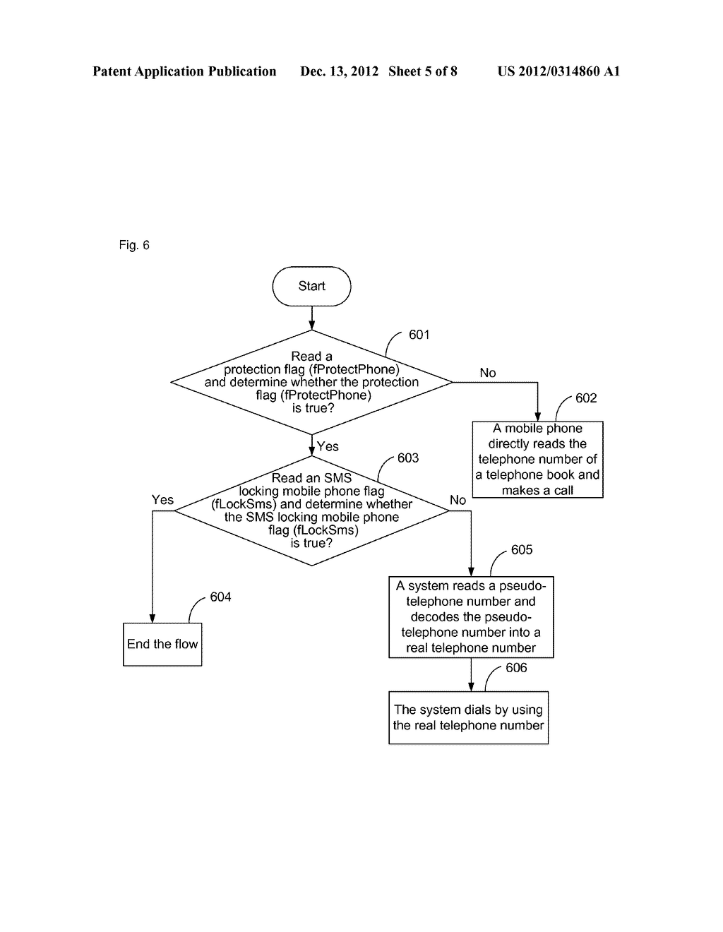 Method and apparatus for communication based on pseudo-contact information - diagram, schematic, and image 06