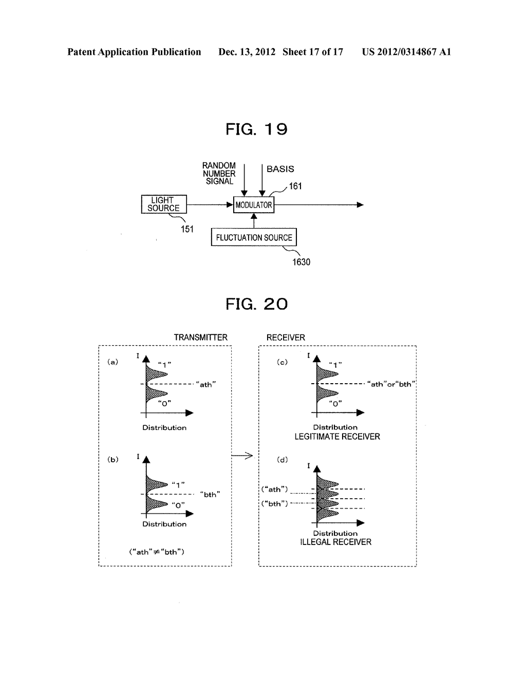 ENCRYPTED COMMUNICATION SYSTEM, TRANSMITTER AND RECEIVER USING SAME - diagram, schematic, and image 18