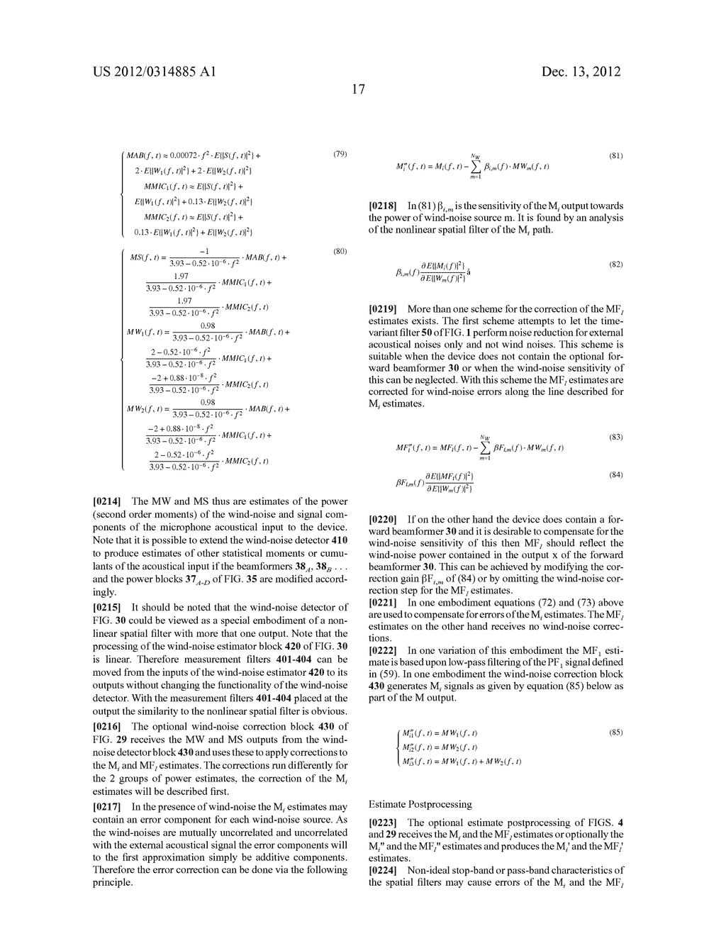 SIGNAL PROCESSING USING SPATIAL FILTER - diagram, schematic, and image 50