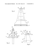 METHOD FOR PRODUCING AN UNDERWATER FOUNDATION ELEMENT, ADJUSTMENT HEAD FOR     AN UNDERWATER FOUNDATION ELEMENT AND UNDERWATER WORKING ARRANGEMENT diagram and image