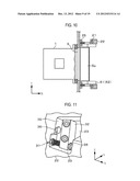 SUBSTRATE CONVEYING CONTAINER OPENING/CLOSING DEVICE, LID OPENING/CLOSING     DEVICE AND SEMICONDUCTOR MANUFACTURING APPARATUS diagram and image