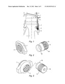 MEANS FOR LOCKING A SEALING RING ON A TURBINE DISK diagram and image