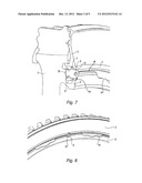 MEANS FOR LOCKING A SEALING RING ON A TURBINE DISK diagram and image