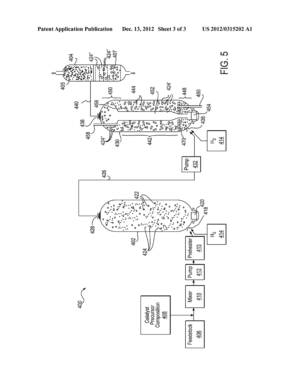 APPARATUS AND METHOD FOR HYDROCONVERSION - diagram, schematic, and image 04