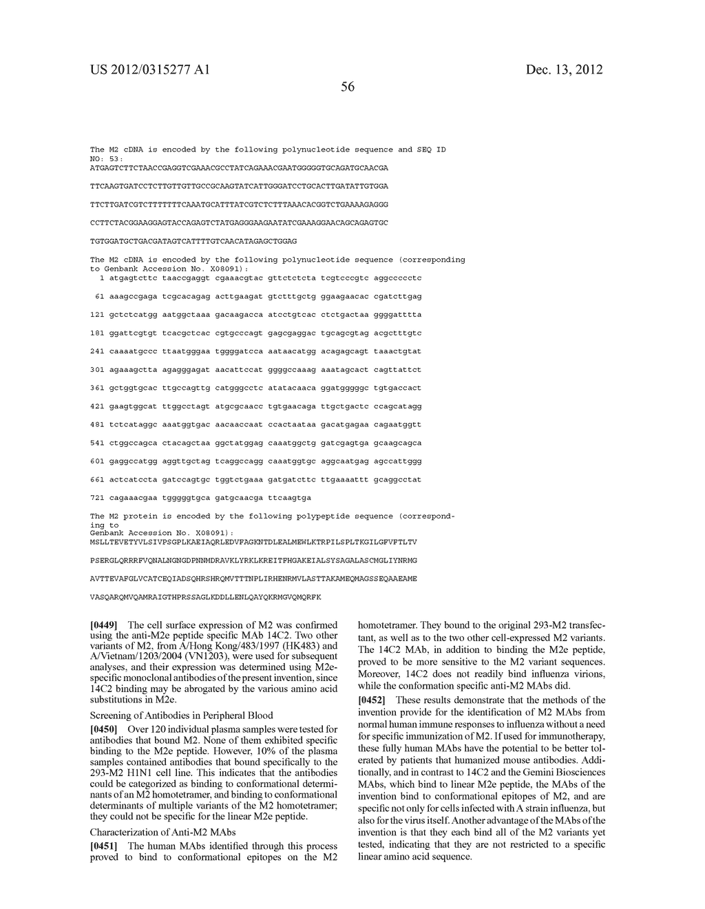 Compositions and Methods for the Therapy and Diagnosis of Influenza - diagram, schematic, and image 149