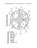 APPARATUS AND METHOD FOR COMBINATORIAL PLASMA DISTRIBUTION THROUGH A     MULTI-ZONED SHOWERHEAD diagram and image