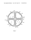 APPARATUS AND METHOD FOR COMBINATORIAL PLASMA DISTRIBUTION THROUGH A     MULTI-ZONED SHOWERHEAD diagram and image