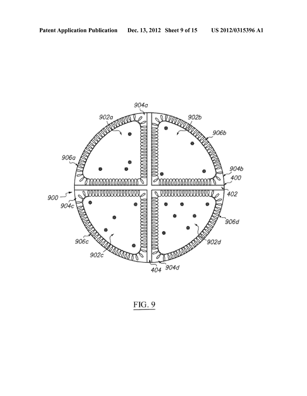 APPARATUS AND METHOD FOR COMBINATORIAL PLASMA DISTRIBUTION THROUGH A     MULTI-ZONED SHOWERHEAD - diagram, schematic, and image 10