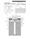 LITHIUM SECONDARY BATTERY diagram and image