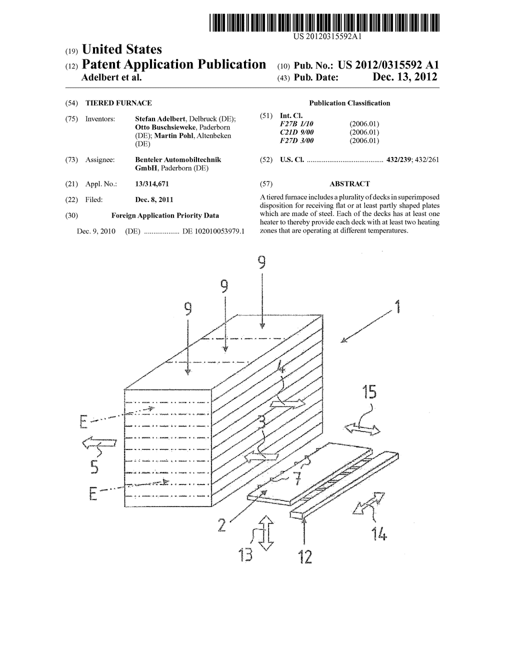 TIERED FURNACE - diagram, schematic, and image 01