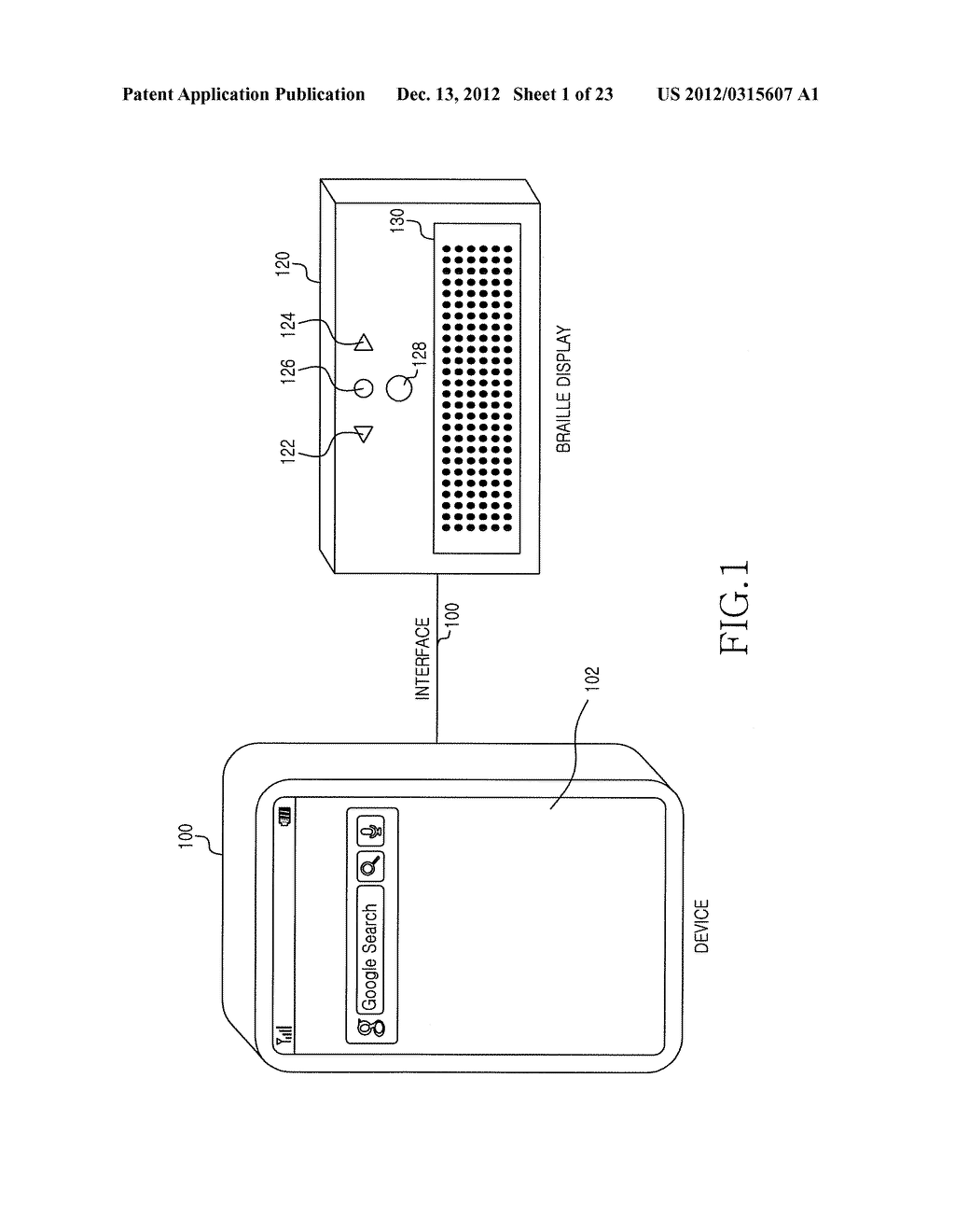 APPARATUS AND METHOD FOR PROVIDING AN INTERFACE IN A DEVICE WITH TOUCH     SCREEN - diagram, schematic, and image 02