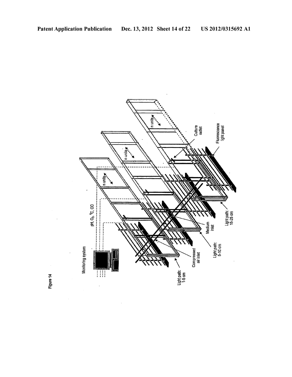 Photobioreactor And Uses Therefor - diagram, schematic, and image 15