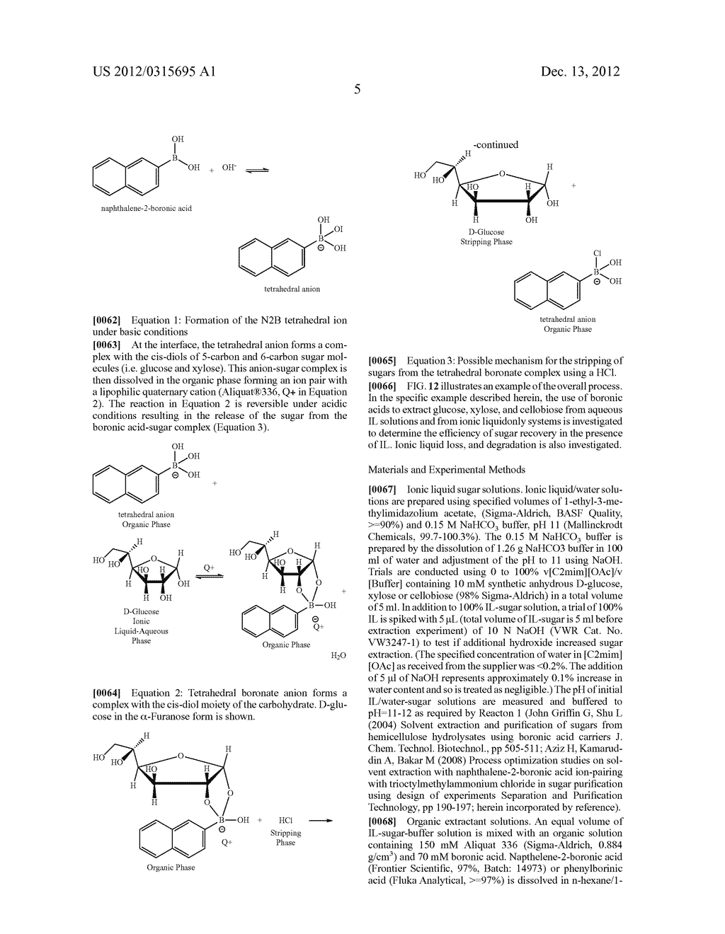 Recovery of sugars from ionic liquid biomass liquor by solvent extraction - diagram, schematic, and image 17