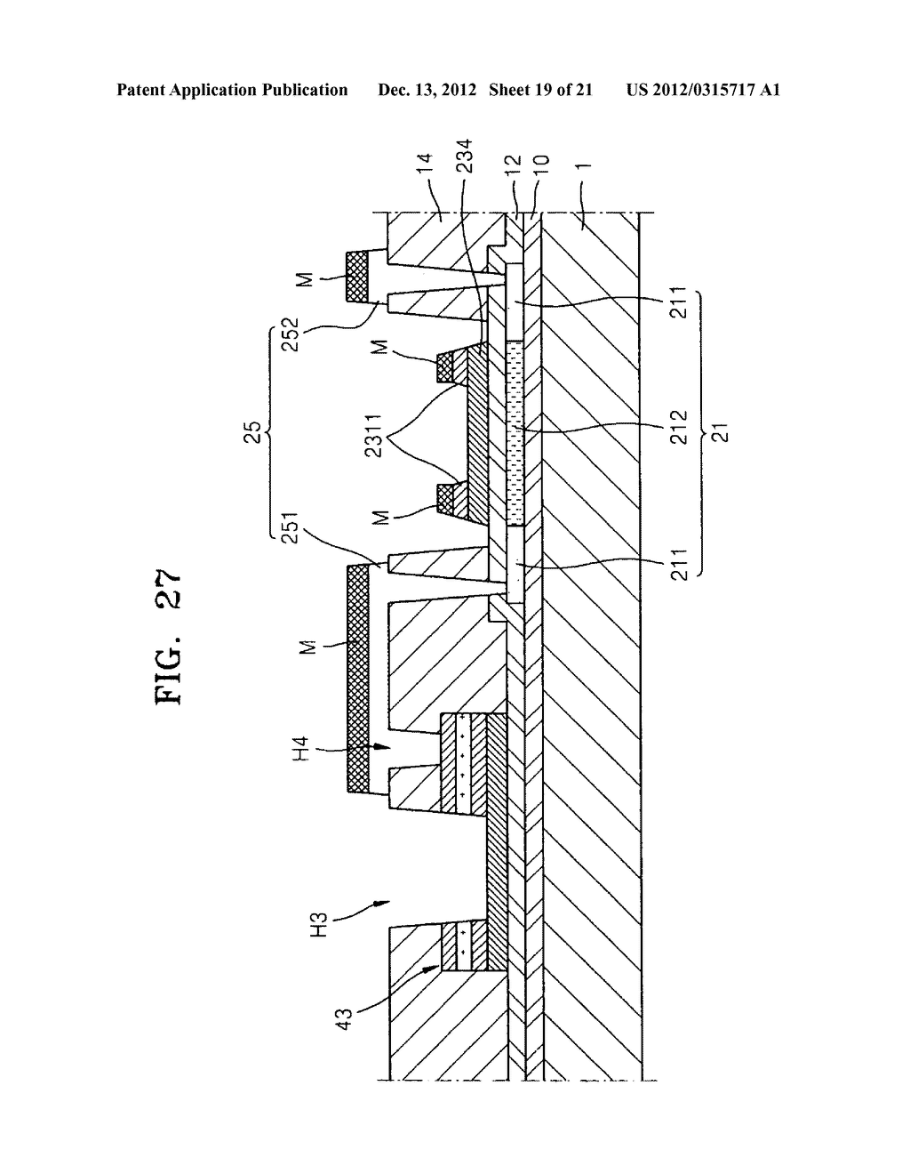 Methods of manufacturing wire, TFT, and flat panel display device - diagram, schematic, and image 20