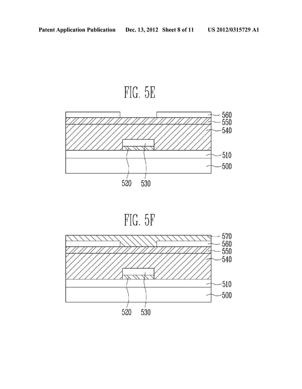 METHOD OF MANUFACTURING TRANSPARENT TRANSISTOR WITH MULTI-LAYERED     STRUCTURES - diagram, schematic, and image 09