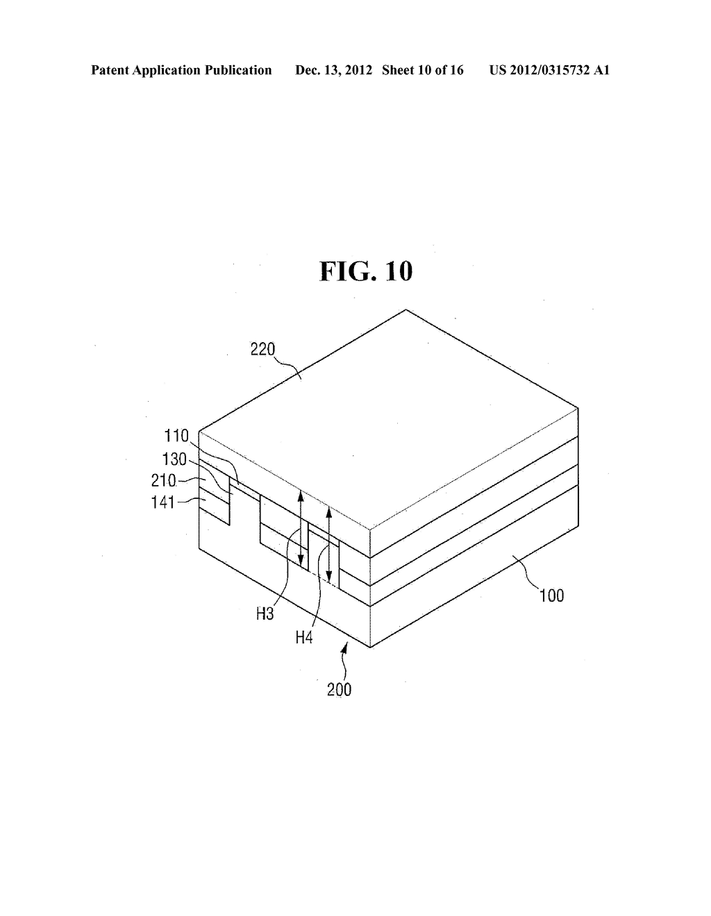 METHOD FOR FABRICATING SEMICONDUCTOR DEVICE AND DEVICE USING SAME - diagram, schematic, and image 11