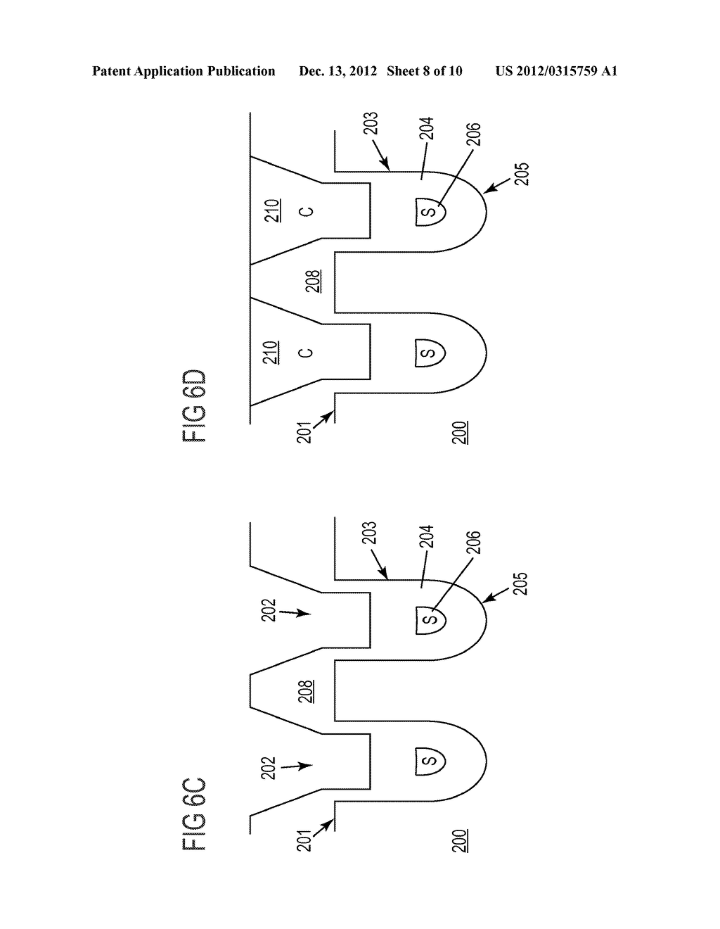 METHOD FOR PRODUCING CONTACT OPENINGS IN A SEMICONDUCTOR BODY AND     SELF-ALIGNED CONTACT STRUCTURES ON A SEMICONDUCTOR BODY - diagram, schematic, and image 09