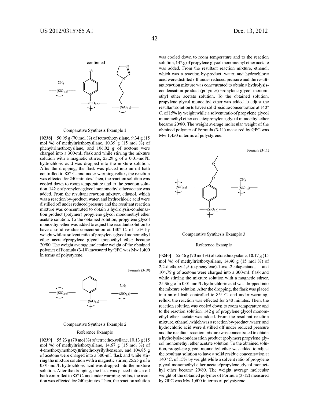 RESIST UNDERLAYER FILM FORMING COMPOSITION CONTAINING SILICON HAVING     NITROGEN-CONTAINING RING - diagram, schematic, and image 45