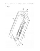 CONNECTOR AND CONNECTION DEVICE FOR ELECTRONIC EQUIPMENT diagram and image