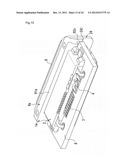 CONNECTOR AND CONNECTION DEVICE FOR ELECTRONIC EQUIPMENT diagram and image